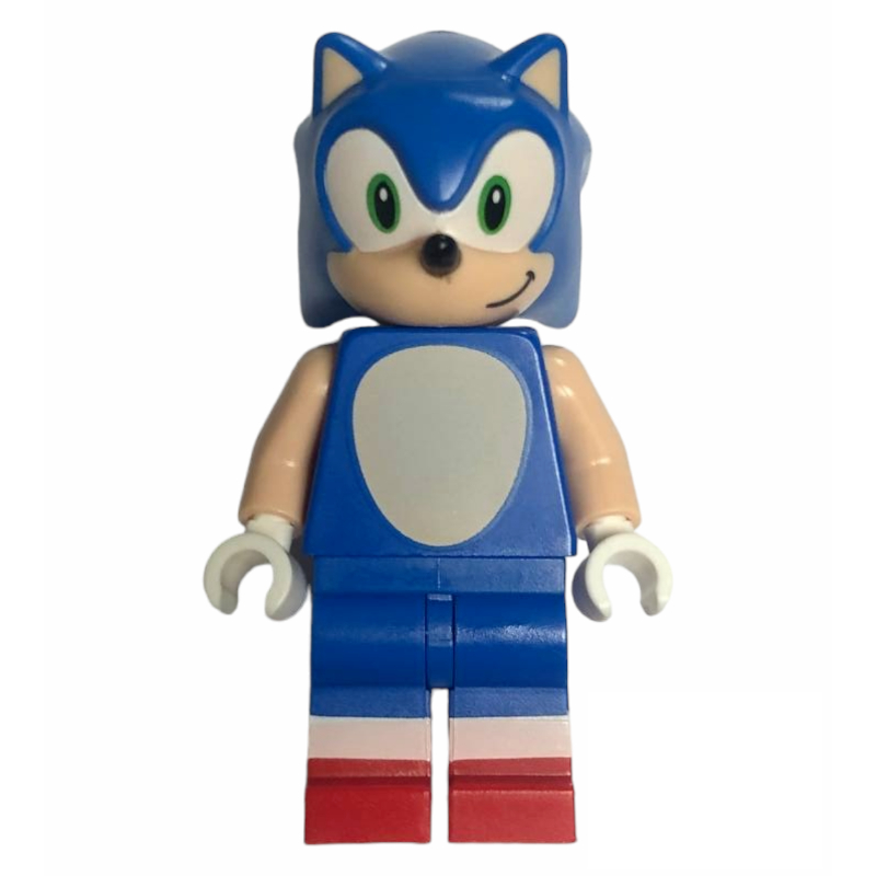 LEGO Sonic the Hedgehog, Light Nougat Face, Green Eyes (fig-014177)
