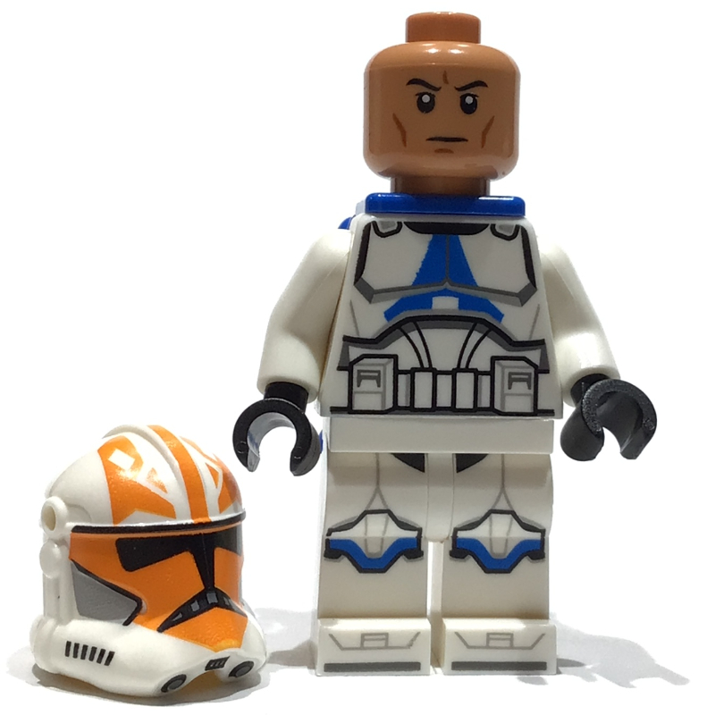 LEGO Clone Trooper, 332nd Company, Orange Markings, Jetpack (fig-014193)