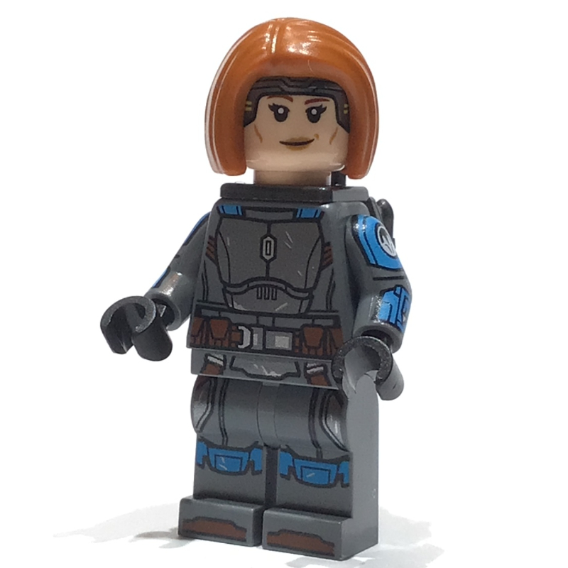 LEGO Bo-Katan Kryze, Hair (fig-014196)