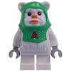 Ewok, White, Bright Green Hood