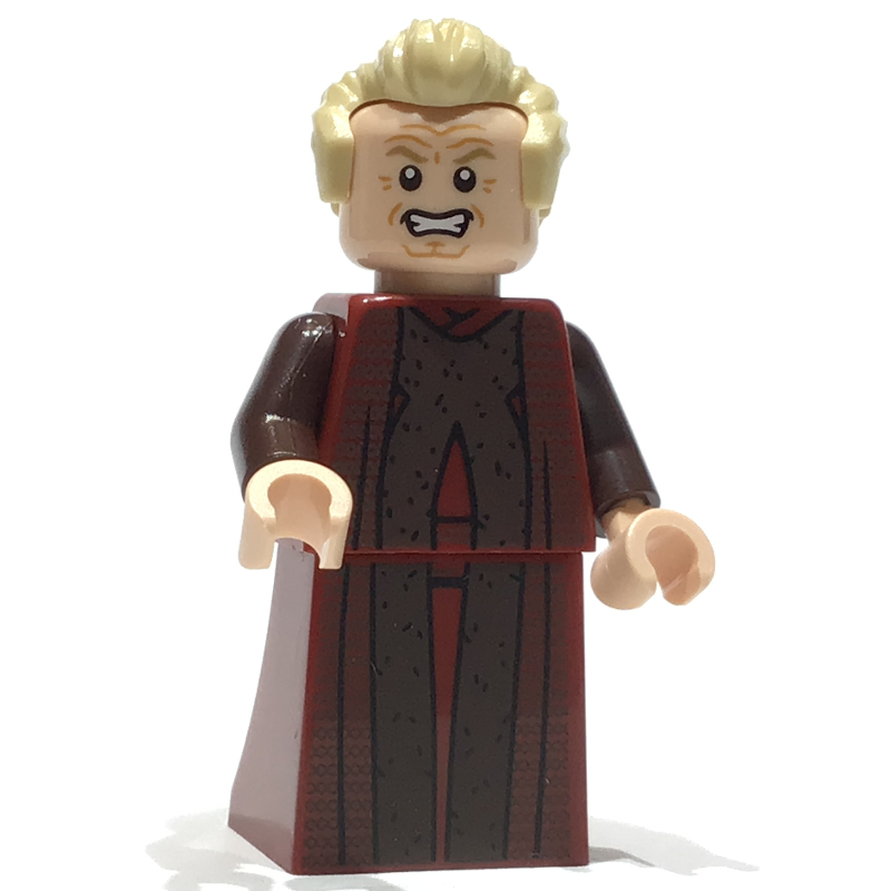 LEGO Chancellor Palpatine, Dark Red Outfit (fig-014309)
