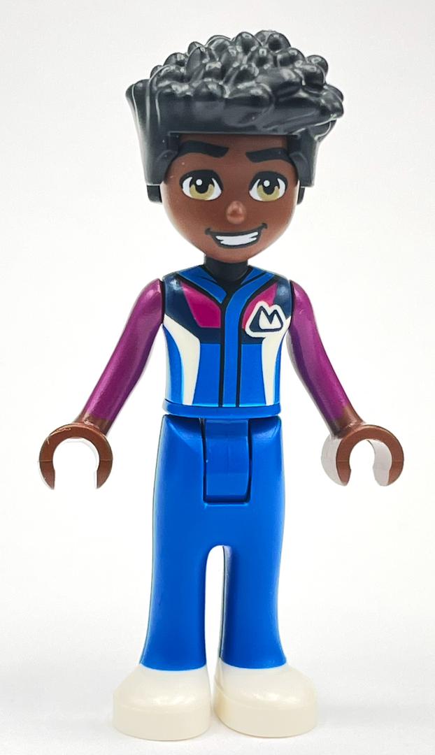 LEGO Zac - Blue/Magenta Ski Suit (fig-014334)