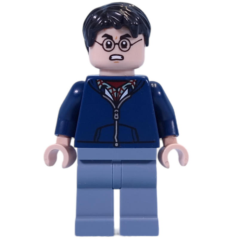 LEGO Harry Potter, Dark Blue Jacket, Sand Blue Legs (fig-014337)