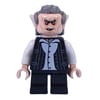 Griphook - Dark Bluish Grey Hair, Black Torso, White Arms, Black Legs
