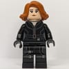 Black Widow, Black Jumpsuit, Printed Legs (20877 Hair)