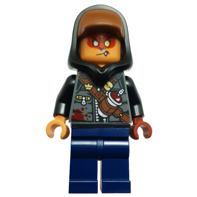 LEGO Evil Macaque, Cap and Hood (fig-014554)