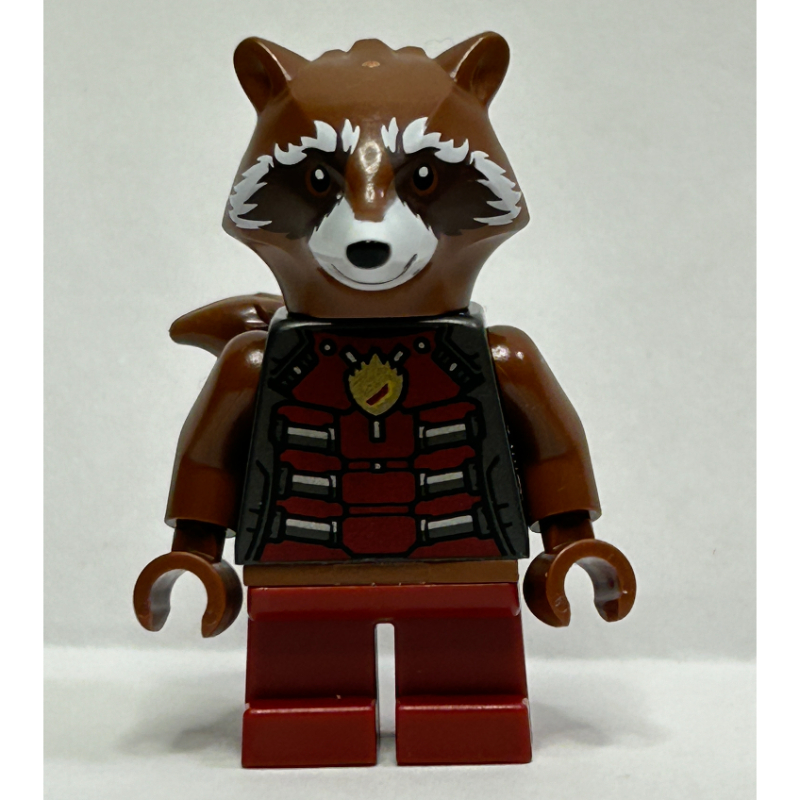 LEGO Rocket Raccoon, Reddish Brown Arms (fig-014598)