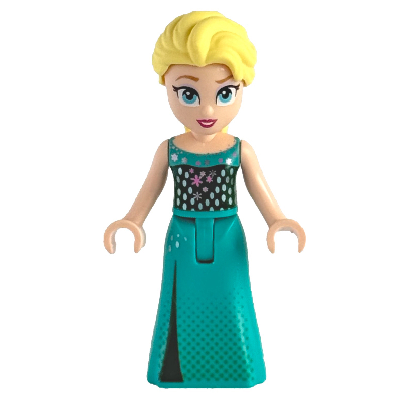 LEGO Elsa - Dark Turquoise Dress (fig-014610)