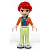 Mia - Adult, Orange Top, Yellowish Green Pants