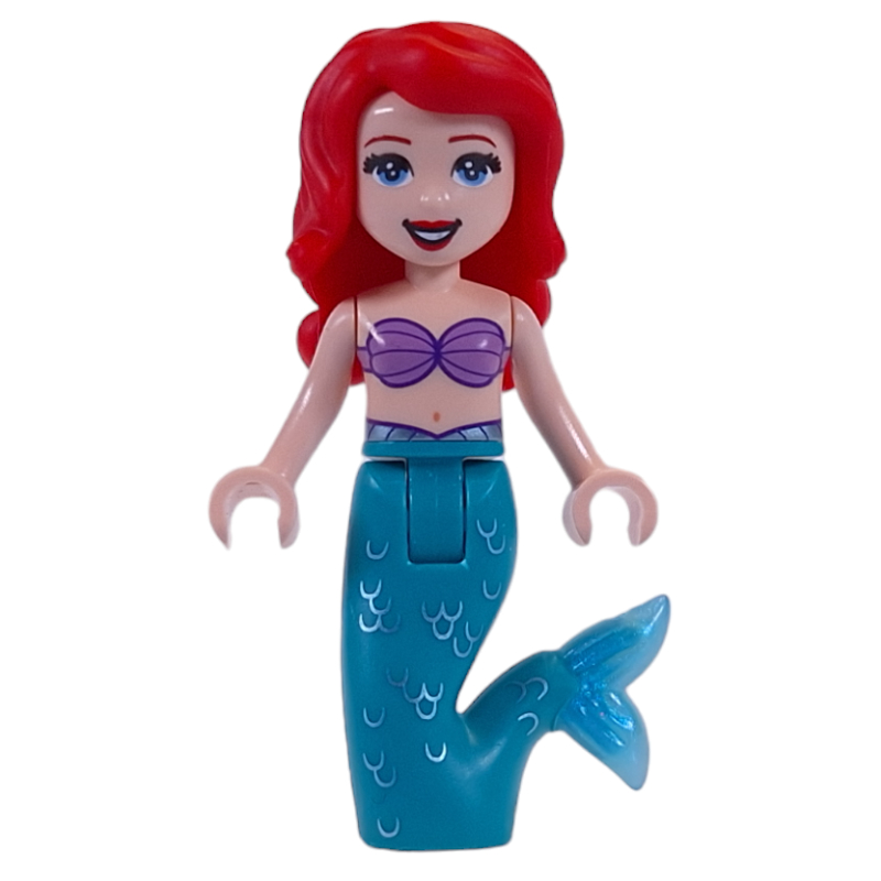 LEGO Ariel - Mermaid Form, Dark Turquoise Tail (fig-014625)