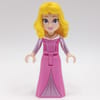Aurora - Dark Pink Dress, Big Eyes, Yellow Hair