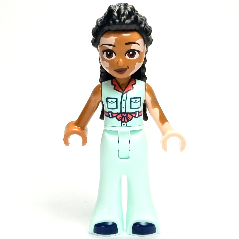 LEGO Jordin - White Shirt, Light Aqua Pants (fig-014657)