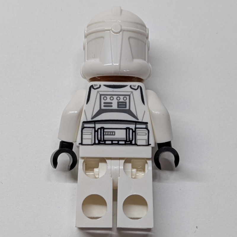 LEGO Clone Trooper, Phase II Armor, Nougat Head (fig-014662)