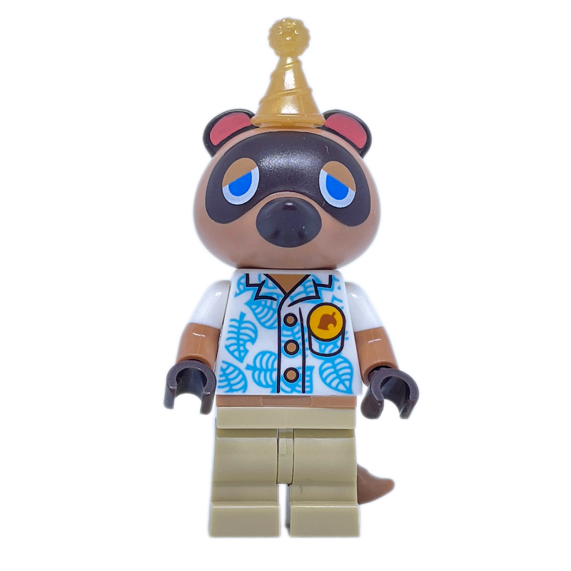 LEGO Tom Nook, Party Hat (fig-014745)