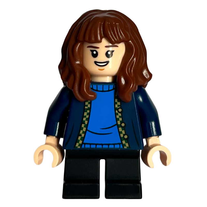 LEGO Hermione Granger, Dark Blue Jacket, Short Black Legs (fig-014766)