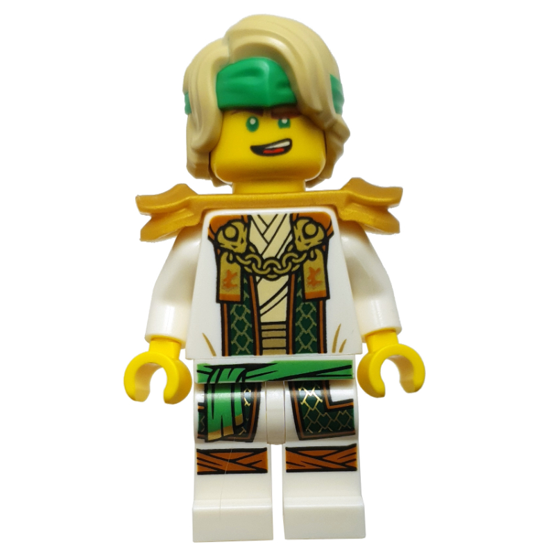 LEGO Lloyd, White Suit, Hair, Shoulder Guard (fig-014792)