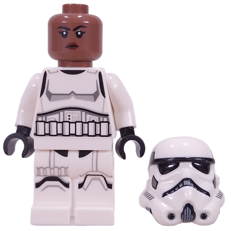 LEGO Stormtrooper - Medium Brown Head (fig-014802)