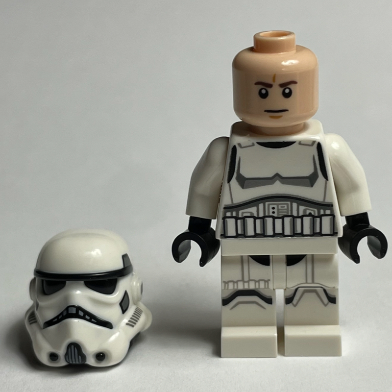LEGO Stormtrooper - Light Nougat Head, White Arms (fig-014804)