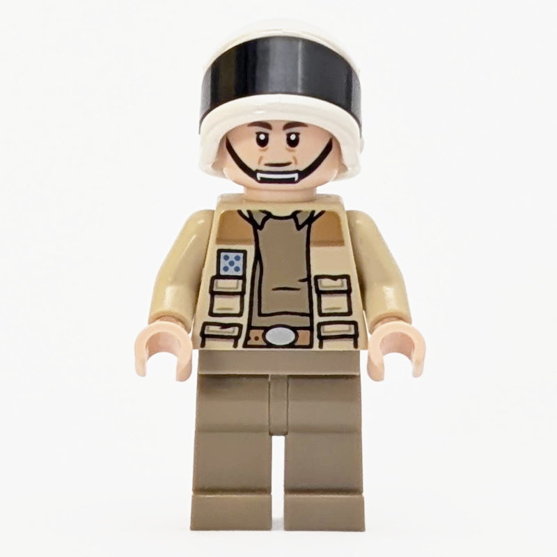 LEGO Captain Antilles, Dark Tan Undershirt, Dual Sided Head (fig-014805)