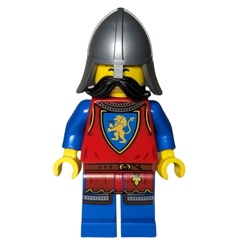 LEGO Knight, Black Moustache (fig-014811)