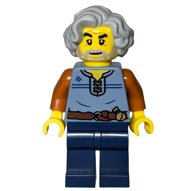 LEGO Weaver, Sand Blue Torso, Dark Blue Legs (fig-014813)