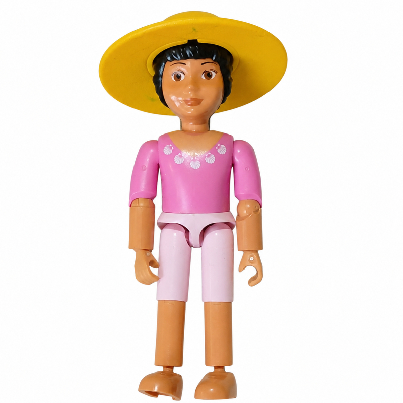 LEGO Belville Figure, Yellow Hat (fig-014887)