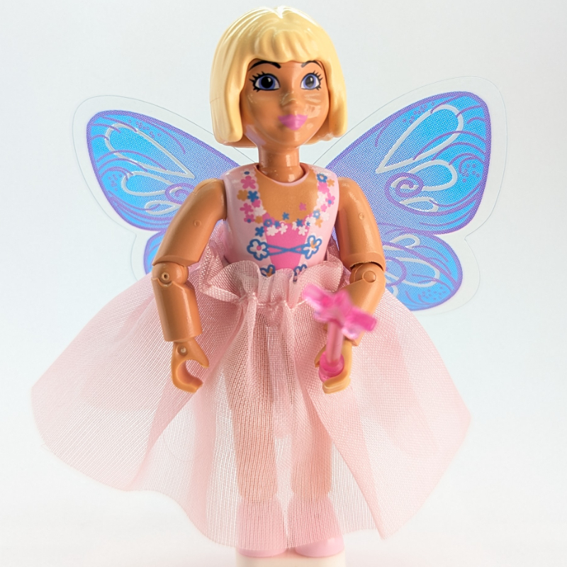 LEGO Belville Fairy, Dress with Blue Wings (fig-014892)