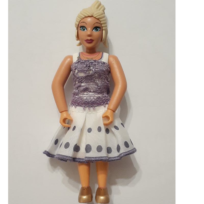 LEGO Belville Figure, Purple Dress (fig-014940)