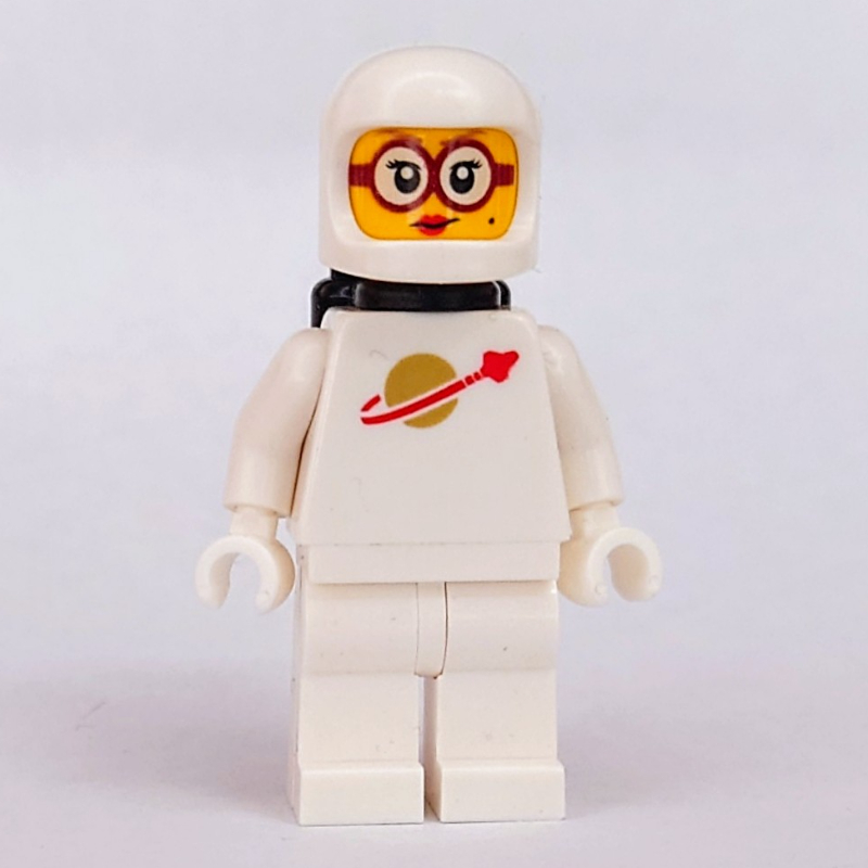 LEGO Classic Space, White with Black Airtanks, Red Glasses (fig-014962)