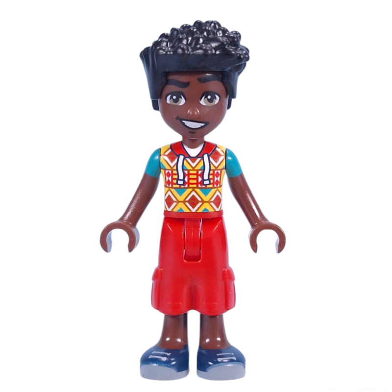 LEGO Zac - White/Red Shirt, Red Pants (fig-015012)