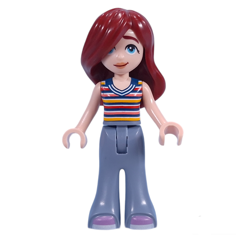 LEGO Paisley - Striped Top, Sand Blue Legs (fig-015016)