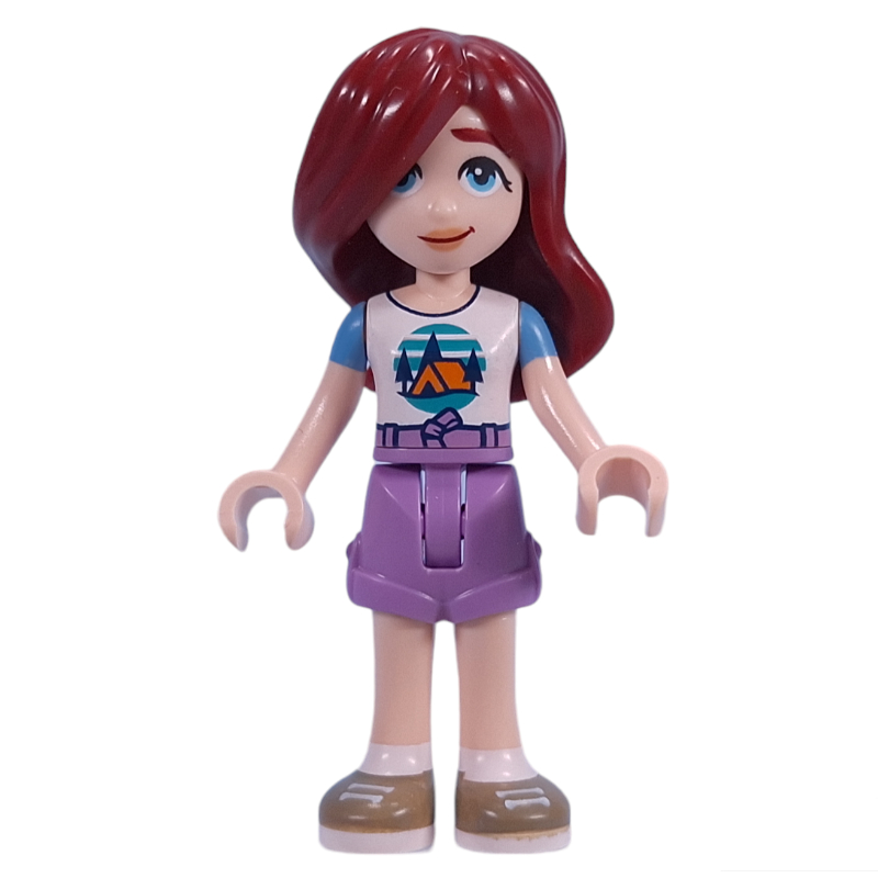 LEGO Paisley - Adventure Camp, Medium Lavender Shorts (fig-015025)