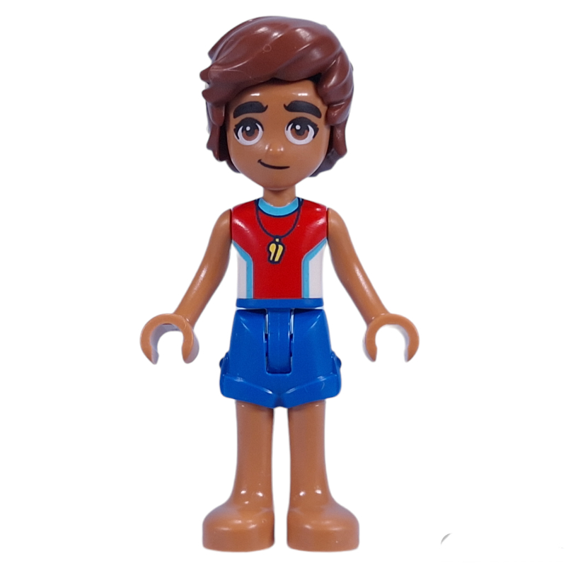LEGO Leo - Red Shirt, Blue Shorts (fig-015031)