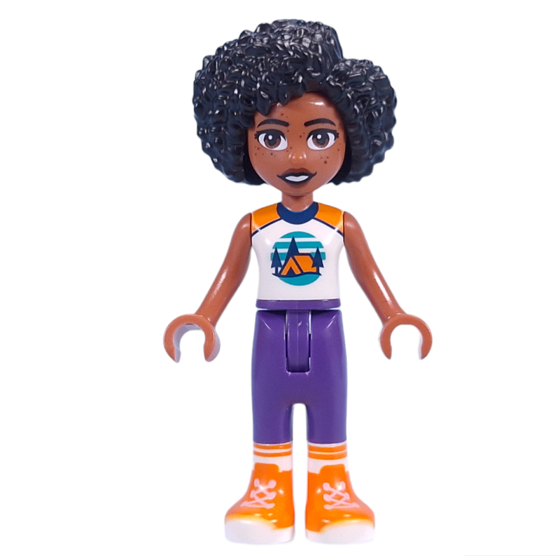 LEGO Jamila - Adventure Camp, Dark Purple Pants (fig-015040)