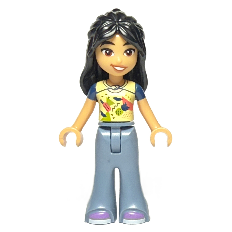 LEGO Liann - Bright Light Yellow Top, Sand Blue Pants (fig-015061)