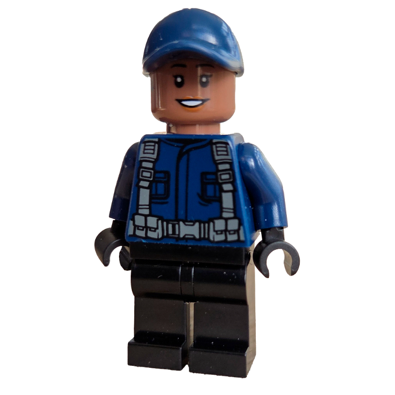 LEGO Guard, Dark Blue Cap (fig-015069)