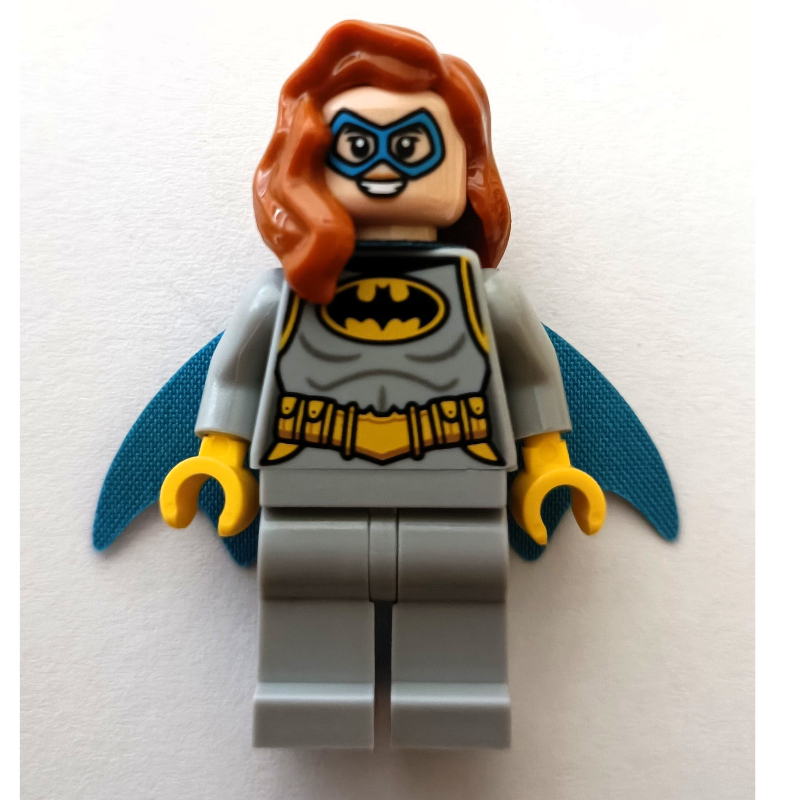 LEGO Batgirl, Light Bluish Gray Suit, Blue Eyemask (fig-015075)