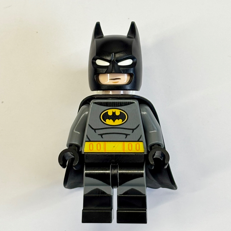 LEGO Batman, Dark Bluish Grey Suit, Black Cowl and Cape (fig-015077)