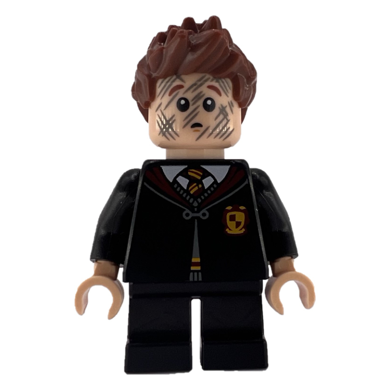 LEGO Seamus Finnigan, Gryffindor Robe with Crest, Short Legs (fig-015095)