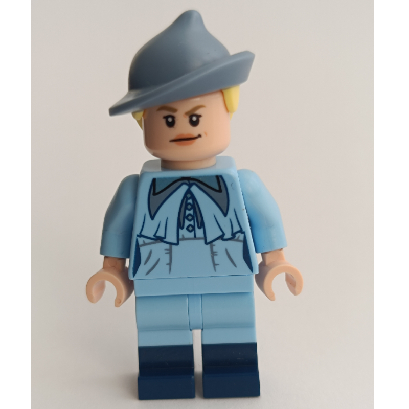 LEGO Fleur Delacour, Bright Light Blue Outfit, Sand Blue Hat (fig-015098)