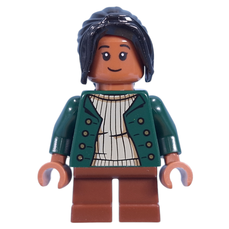 LEGO Padma Patil, Dark Green Jacket (fig-015109)