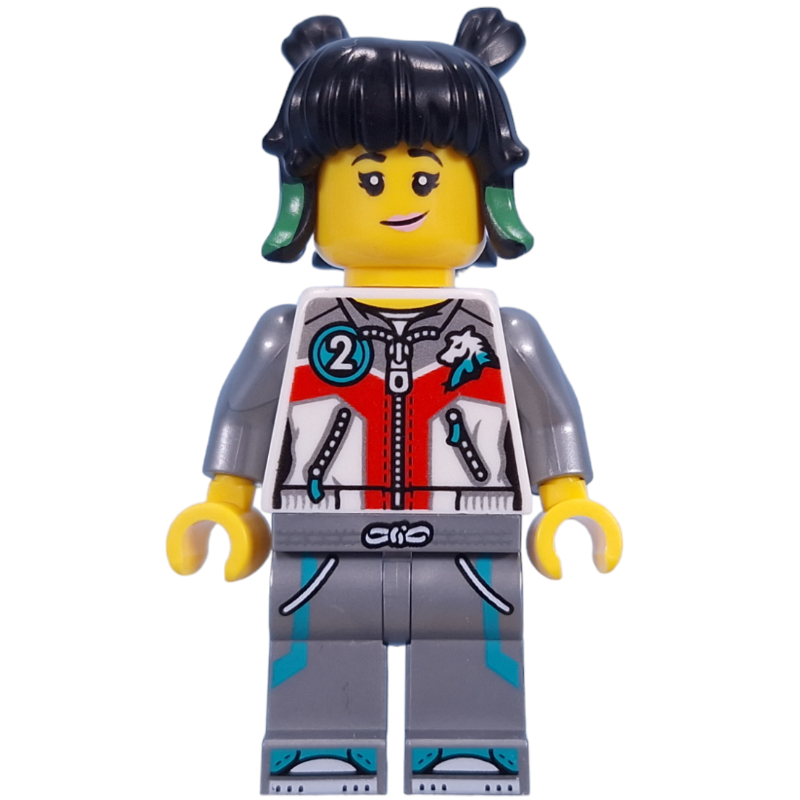 LEGO Mei, White and Flat Silver Suit (fig-015139)