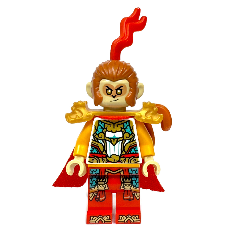 LEGO Monkey King, White Armor, Red Split Cape (fig-015147)
