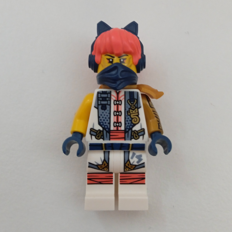 LEGO Sora, Dark Blue Bandana and Cat Ears Headphones, Shoulder Armor (fig-015160)