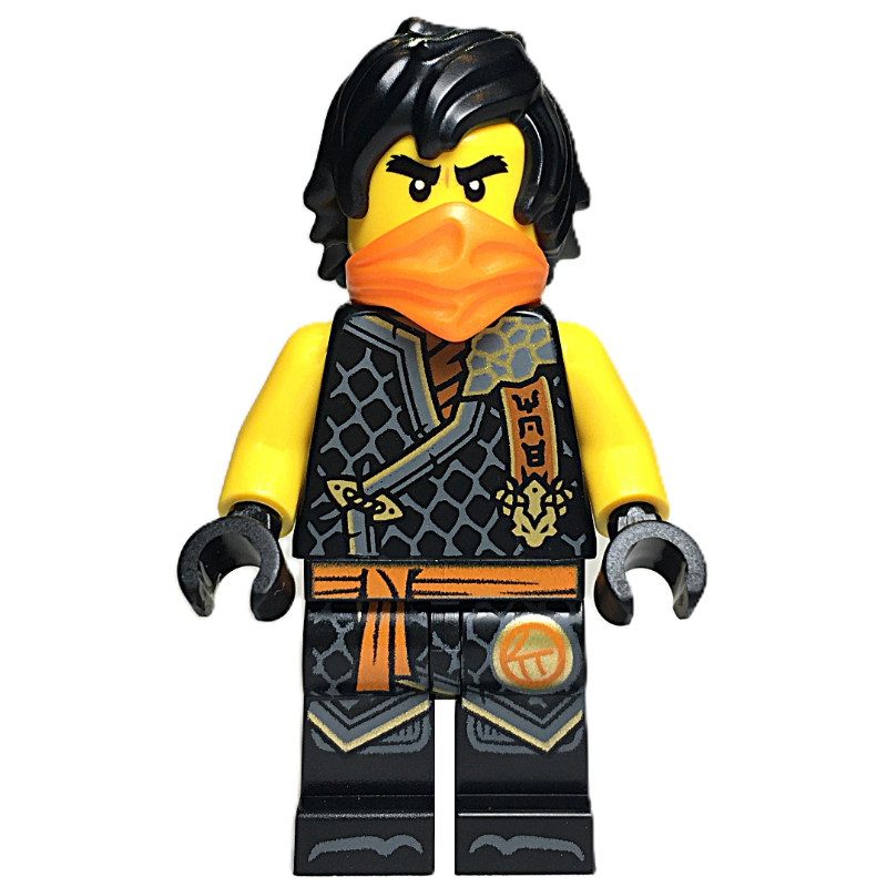 LEGO Cole, Black Robes, Orange Bandana (fig-015184)