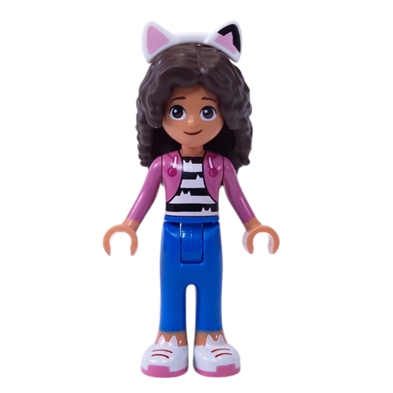 LEGO Gabby, Dark Pink Jacket, 5828 Hair (fig-015239)