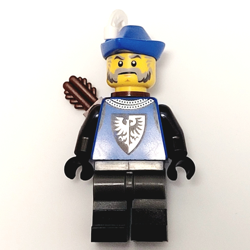 LEGO Mountain Fortress Black Falcon Archer - Male (fig-015250)