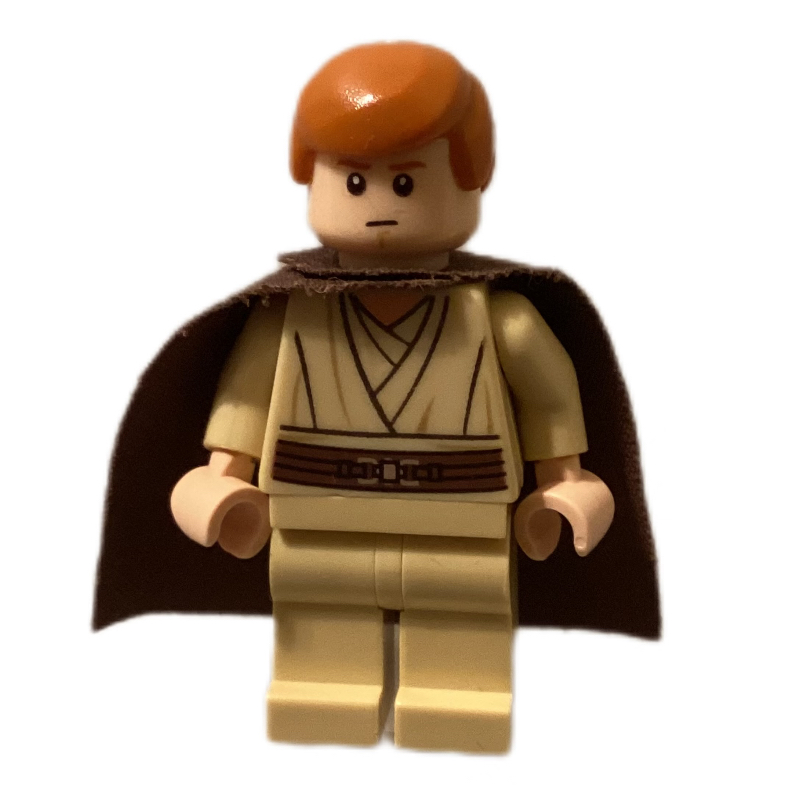 LEGO Obi-Wan Kenobi, Padawan, Plain Legs (3626b Head) (fig-015285)
