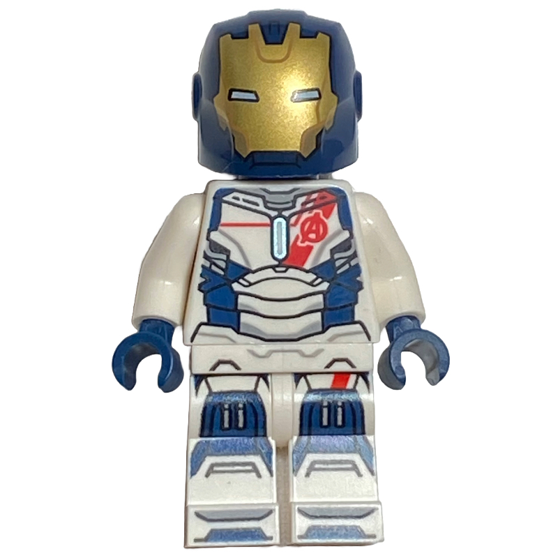 LEGO Iron Legion, Dark Blue Head (fig-015362)