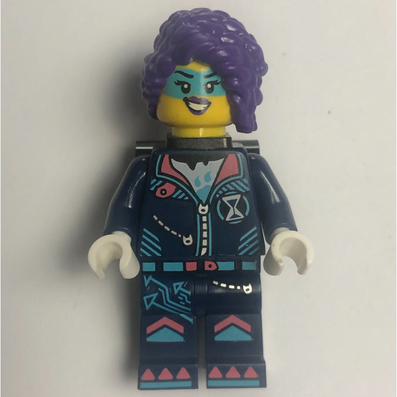 LEGO Zoey, Dark Blue Suit, Black Neck Bracket (fig-015374)